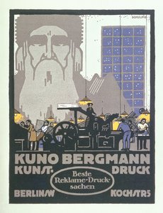 Duitse industriële reclame door Karl Schulpig
