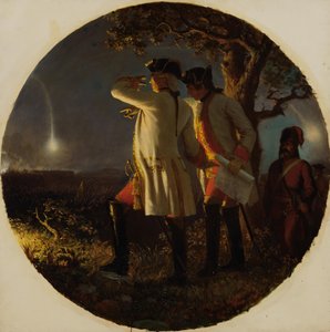 De bestorming van Schweidnitz in 1761 door Karl von Blaas