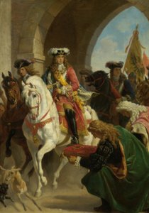 Intocht van Karel III in Madrid 1710