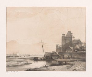 Burcht aan een rivier