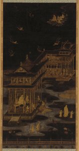 Paradijs van Amida Boeddha Amitabha, Heian periode door Kasuga Kaishi