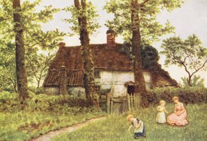 Een Surrey Cottage door Kate (after) Greenaway