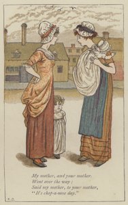 Mijn moeder, en jouw moeder door Kate (after) Greenaway