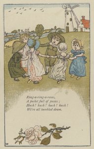 Ring-a-ring-a-roses door Kate (after) Greenaway