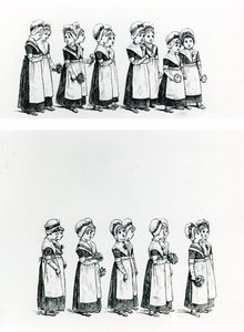 Liefdadigheidskinderen, ca. 1880