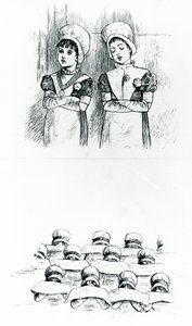 Liefdadigheidskinderen, ca. 1880