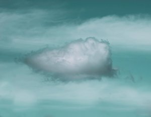 Wolkenruimteschip, 2021 (foto)