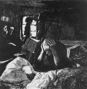 Nood door Käthe Kollwitz