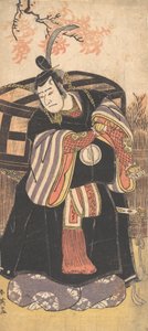 De acteur Derde Sawamura Sojuro als een man van hoge positie, ca. 1791