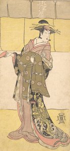 Een acteur van de Segawa-lijn Tomisaburo als een courtisane, ca. 1790