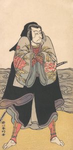 Ichikawa Danjuro V, ca. 1780 door Katsukawa Shunko