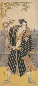 Kabuki-acteur Ichikawa Danjuro V, ca. 1788-90 door Katsukawa Shunko