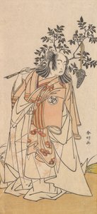De Acteur Bando Mitsugoro I als een Man in Daimyo Kleding, ca. 1778