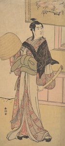 De derde Sawamura Sojuro in de rol van Shirai Gonpachi, 2e maand, 1788