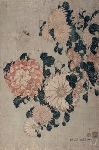 Chrysanten door Katsushika Hokusai