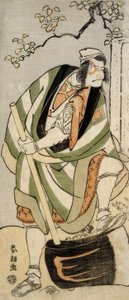 De acteur Sakata Hangoro III door Katsushika Hokusai