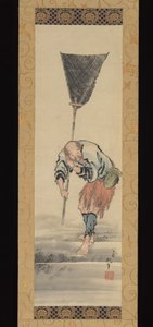 Visser door Katsushika Hokusai