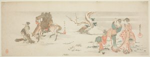 Kruiden Verzamelen door Katsushika Hokusai