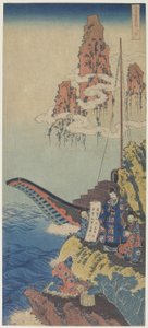 Haku Rakuten (Po Chu-i), ca. 1832-1833 door Katsushika Hokusai