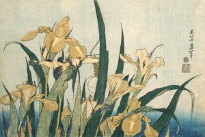 Iris met een sprinkhaan, pub. 1830