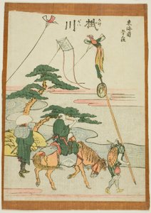 Kakegawa, uit de serie "Drieënvijftig Stations van de Tokaido"