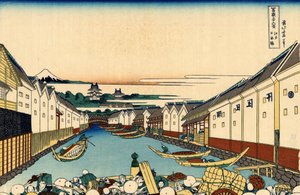 Nihonbashi brug in Edo, c.1830