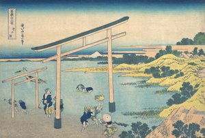 Noboto Bay Noboto no ura, uit de serie Zesendertig gezichten op de berg Fuji