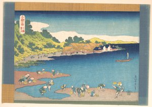 Noboto in Shimōsa (Shimōsa Noboto), uit de serie Duizend beelden van de zee (Chie no umi) door Katsushika Hokusai