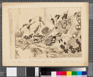 Scènes uit de oorlog tussen Japan en Korea, eind 18e-begin 19e eeuw