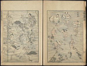 Schetsboek, 1816 door Katsushika Hokusai
