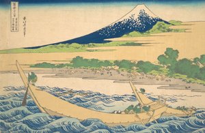 Tago Bay bij Ejiri op de Tokaido door Katsushika Hokusai
