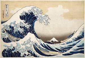 De Grote Golf van Kanagawa uit de serie 