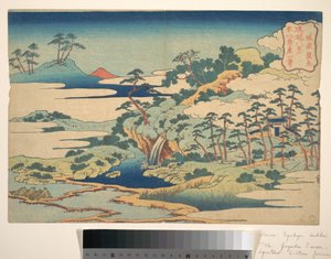 De heilige bron bij Jōgaku (Jōgaku reisen), uit de serie Acht uitzichten op de Ryūkyū-eilanden (Ryūkyū hakkei)
