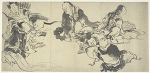 De Zes Meester Dichters, Edo-periode