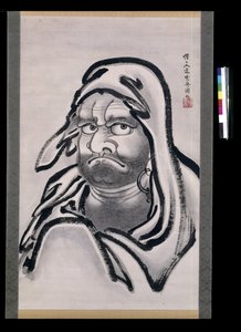 Daruma door Kawanabe Kyosai