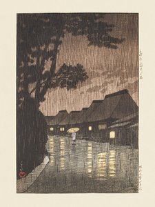 Soshu Maekawa No Ame (Regen bij Maekawa, provincie Sagami) (1932)