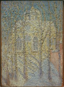 Kerk, circa 1906 door Kazimir Severinovich Malevich