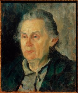 Portret van de moeder, 1932-1934 door Kazimir Severinovich Malevich