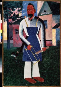 Zomerresident door Kazimir Severinovich Malevich