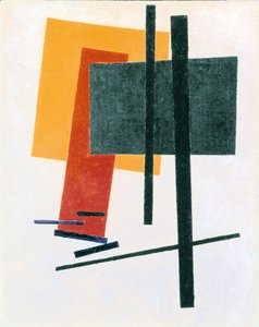 Suprematistische compositie door Kazimir Severinovich Malevich