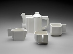 Suprematistische theeset