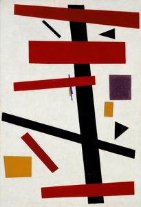 Supremus Nr. 50 door Kazimir Severinovich Malevich