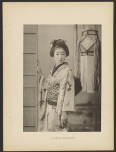 Een Japans dansmeisje