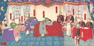 Onderhandelingen na de Chinees-Japanse oorlog door Keisai
