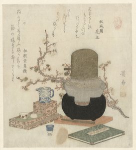 Plum Sake maken door Keisai Eisen