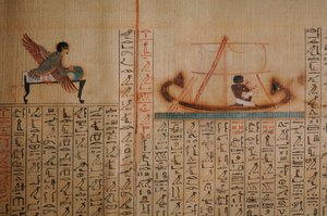 Maiherpri Papyrus, Dodenboek, uit onberoofde tombe in Vallei der Koningen door Kenneth Garrett