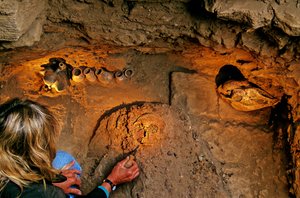 Moche; Begrafenissen; Huaca Dos Cabezas-Jecetepeque, Alana Cordy-Collins, Mummie