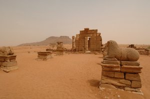 Naga site, Naqa, Boven-Nubië, Nubisch, oud centrum, Meroïtische Periode door Kenneth Garrett