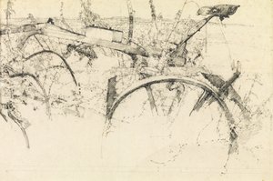 Studie van een oude ploeg door Kenneth Newton