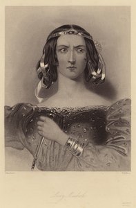 Shakespeare: Macbeth, Lady Macbeth, Act 2, Scene 2 door Kenny Meadows